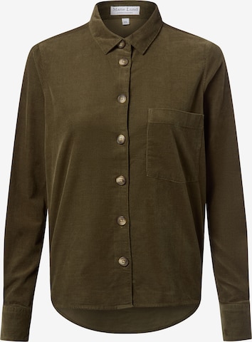 Marie Lund Blouse in Green: front