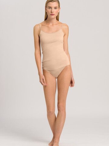 Hanro Mini Slip ' Cotton Seamless ' in Beige