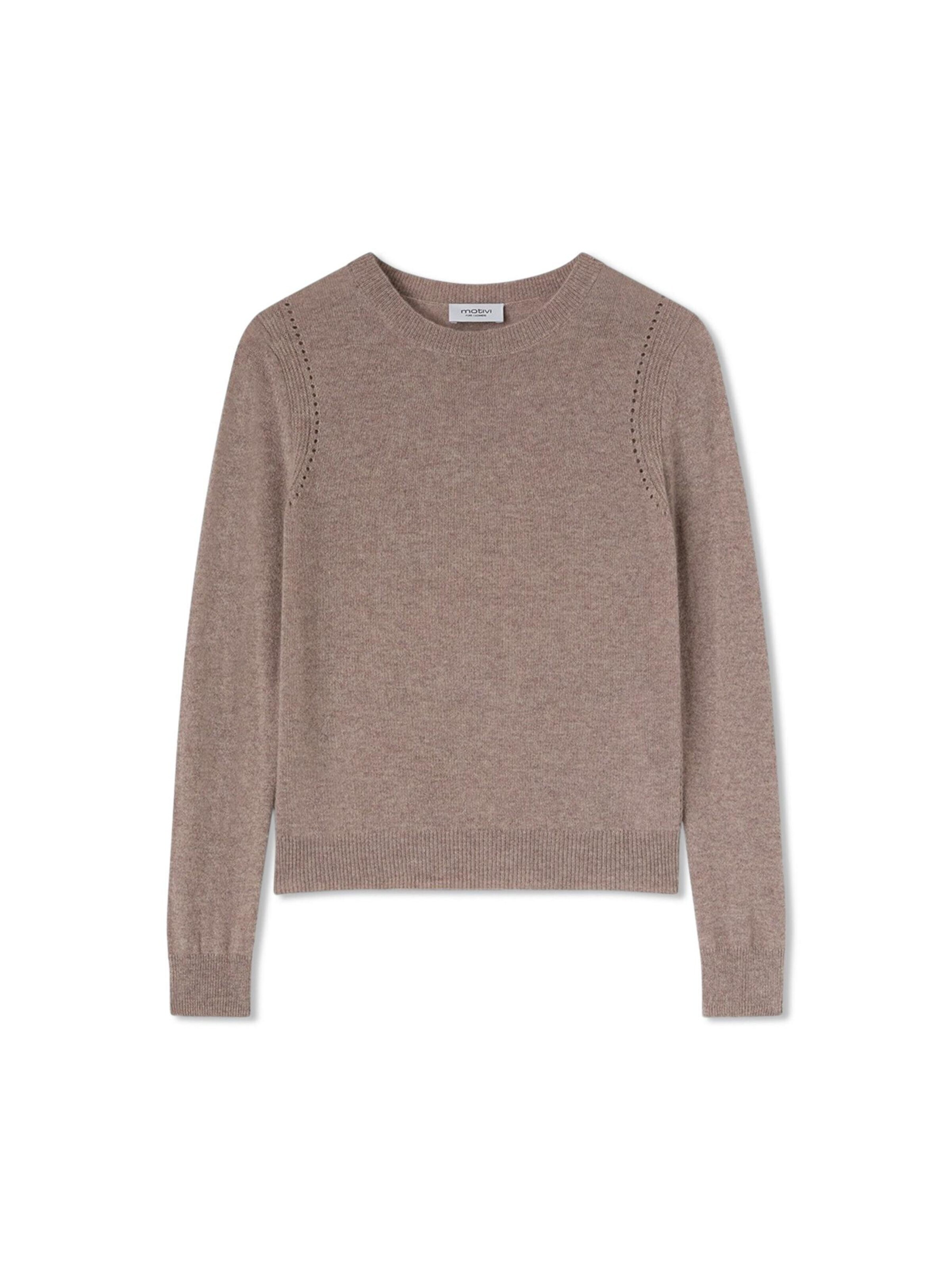 MOTIVI Trui in Beige: voorkant