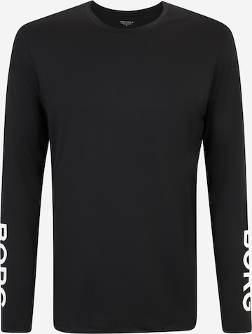 BJÖRN BORG - Camiseta funcional en negro: frente