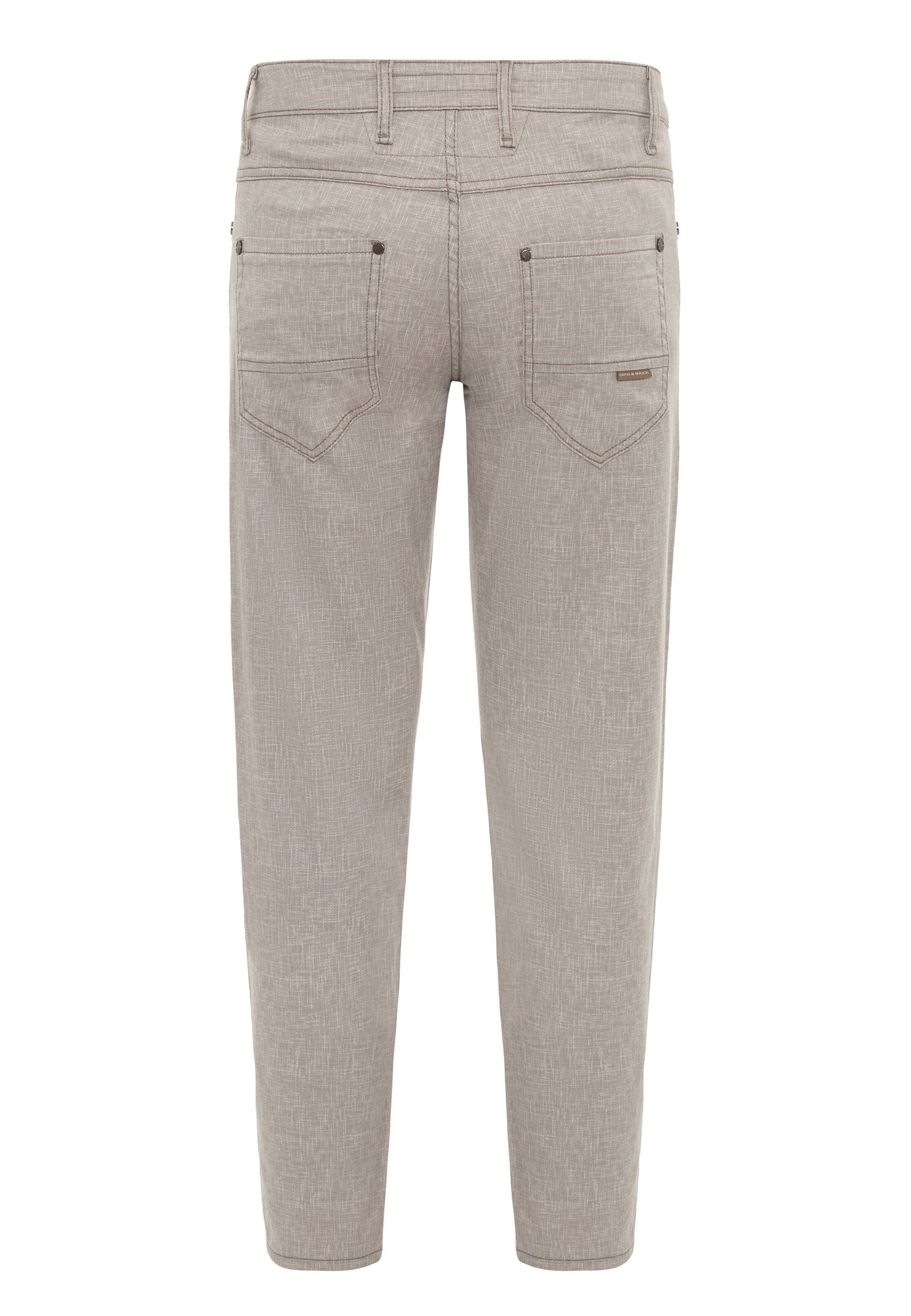 CIPO & BAXX Slimfit Hose in Beige
