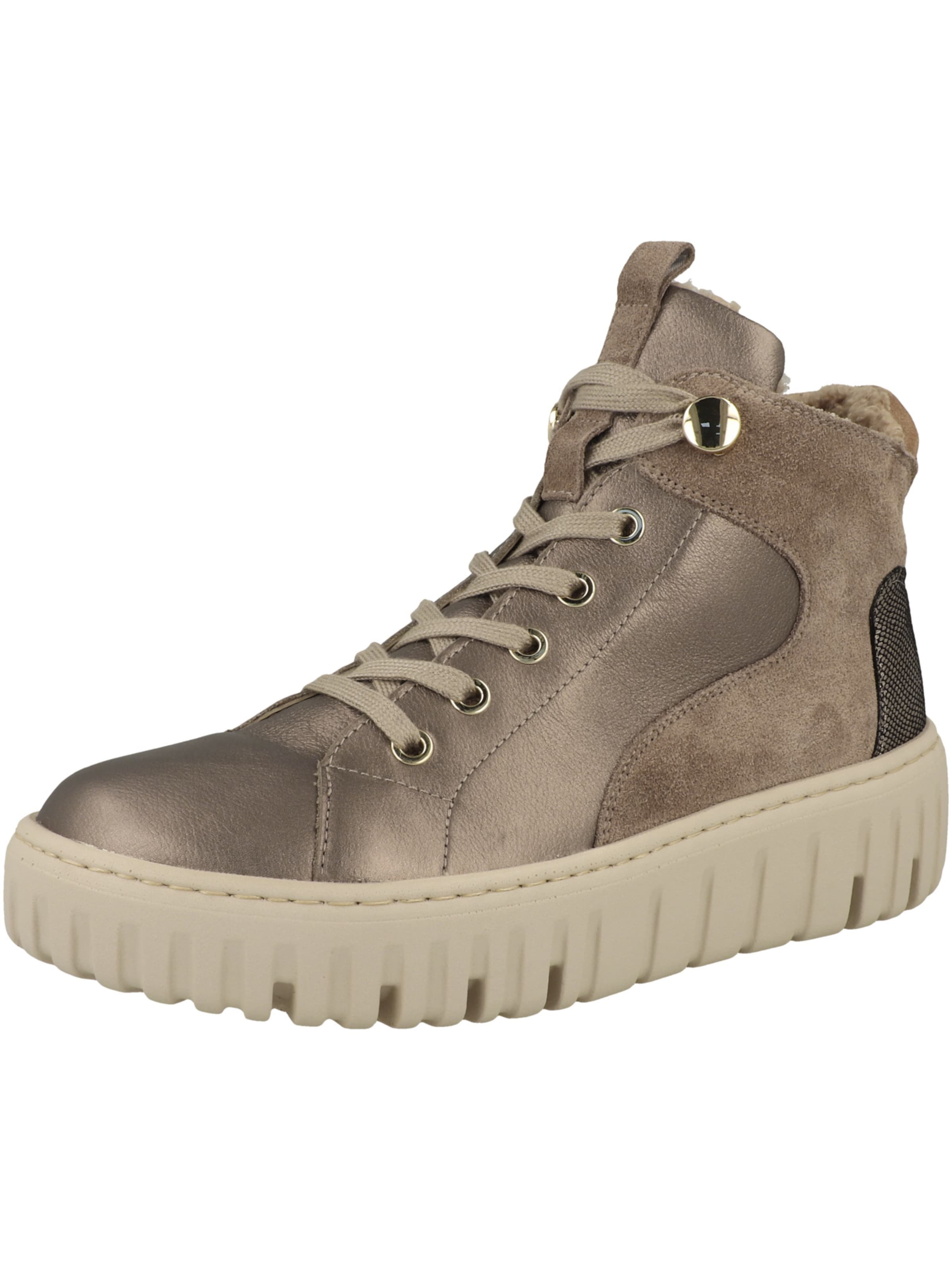 WALDLÄUFER Schnürstiefelette 'H-Livia' in Braun: Vorderseite