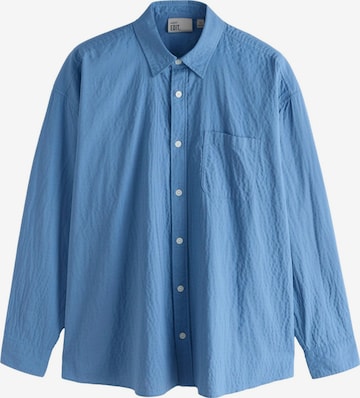 Next Comfort Fit Hemd in Blau: Vorderseite