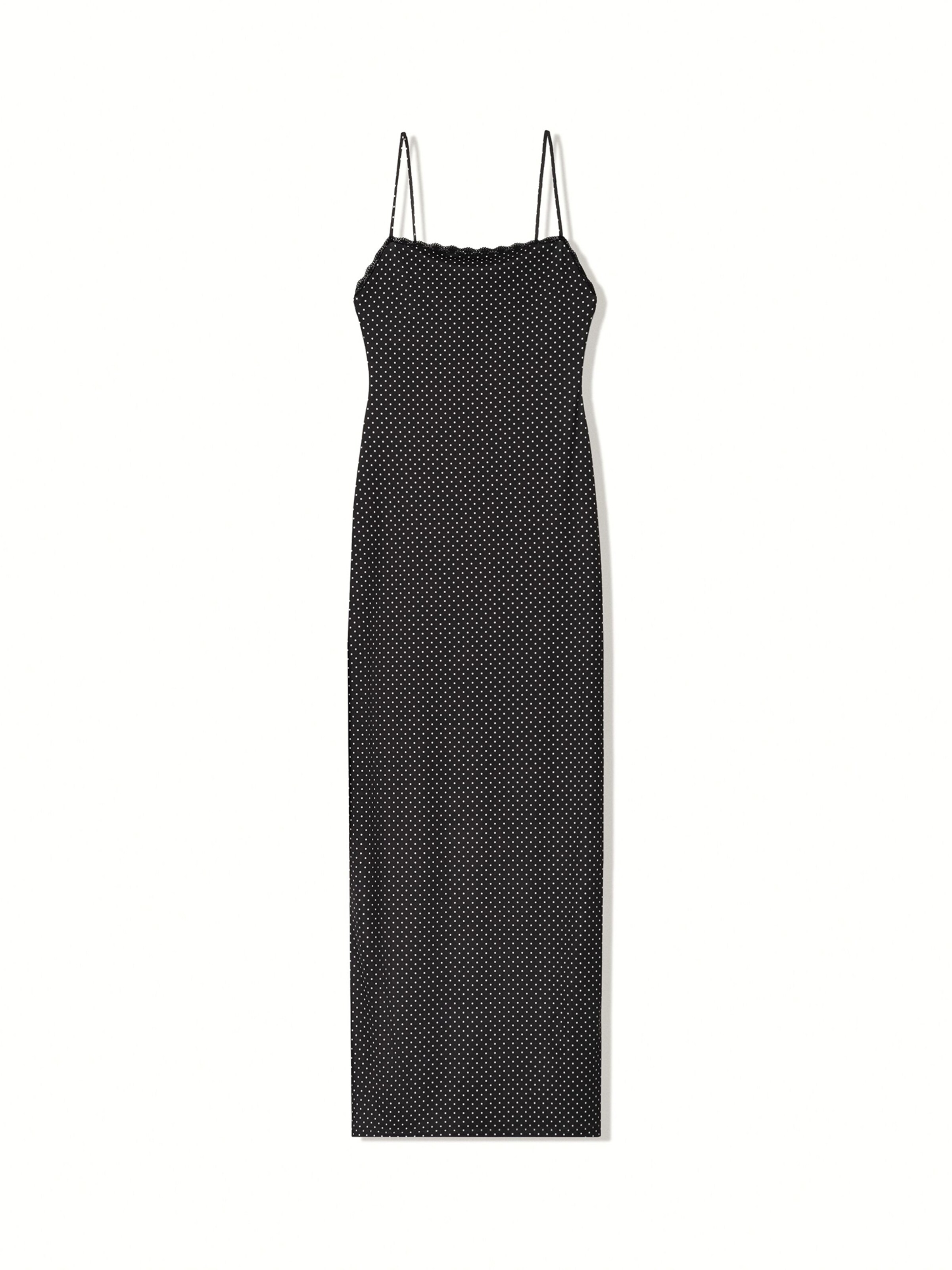 Robe Bershka en noir : devant