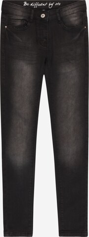 STACCATO Slimfit Jeans i sort: forside