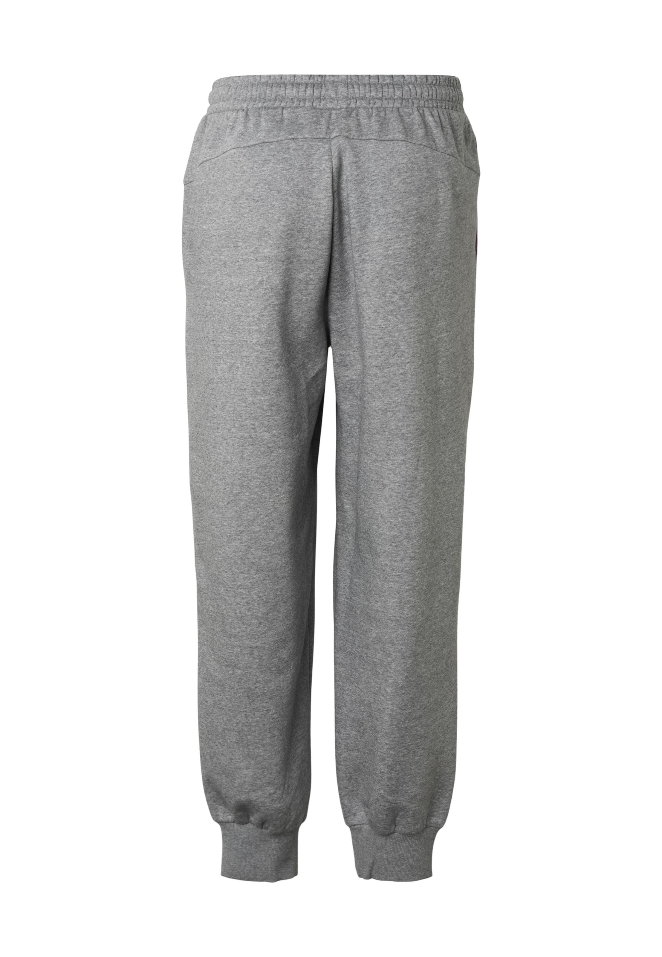 PUMA - Tapered Calças de desporto 'BMW MMS Essential+' em cinzento