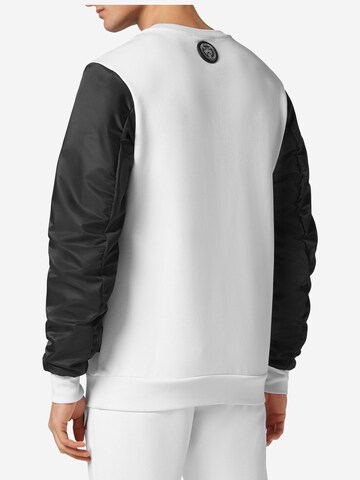 Sweat-shirt Plein Sport en blanc