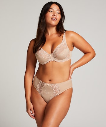Hunkemöller T-Shirt BH 'Diva' in Beige