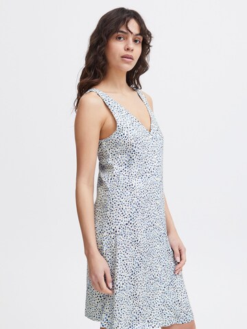 ICHI Kleid 'Aya' in Blau: Vorderseite