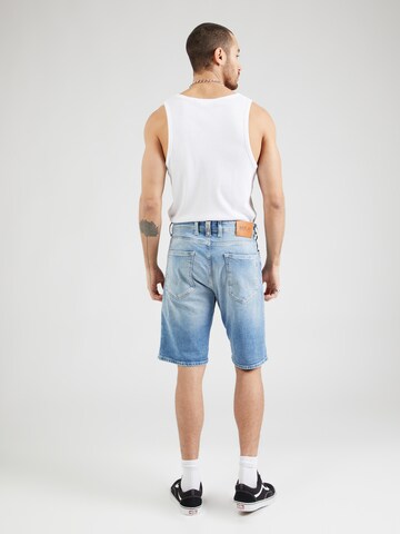 REPLAY Regular Broek in Blauw