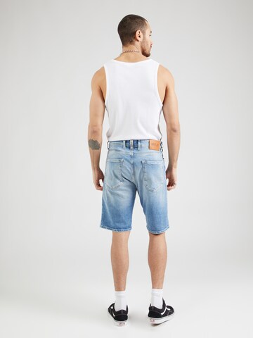 REPLAY Regular Shorts in Blau