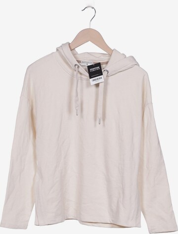 TOM TAILOR Sweatshirt & Zip-Up Hoodie in M in White: front