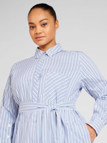 Persona by Marina Rinaldi Shirt Dress 'VALLO' in Blue