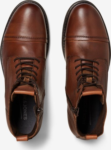 JACK & JONES - Botas con cordones 'Shaun' en marrón