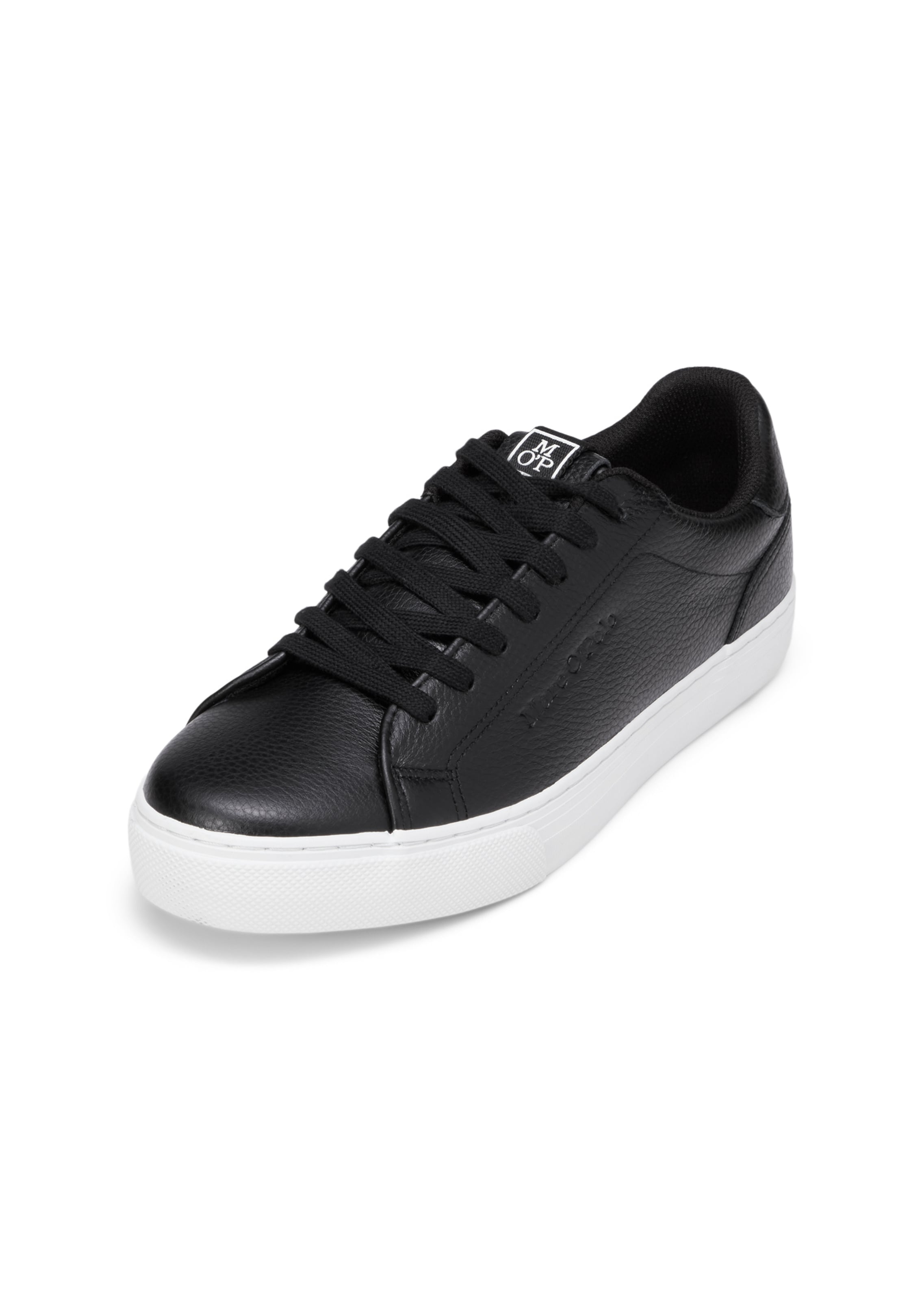 Marc O'Polo Platform trainers in Black: front