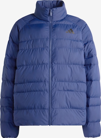 Giacca sportiva 'Essentials' di ADIDAS SPORTSWEAR in blu: frontale