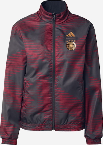 ADIDAS PERFORMANCE Training Jacket 'Germany Anthem' in Black: front