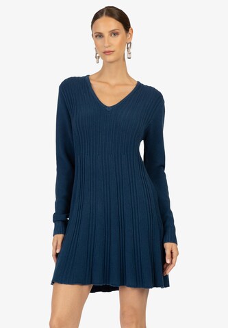 Kraimod Strickkleid in Blau: predná strana