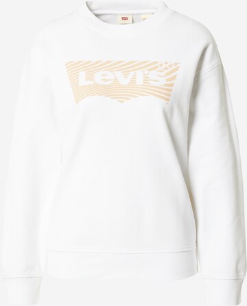 LEVI'S ® Sweatshirt 'Graphic Standard' in White: front