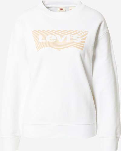 LEVI'S ® Sweatshirt 'Graphic Standard' in de kleur Beige / Wit, Productweergave