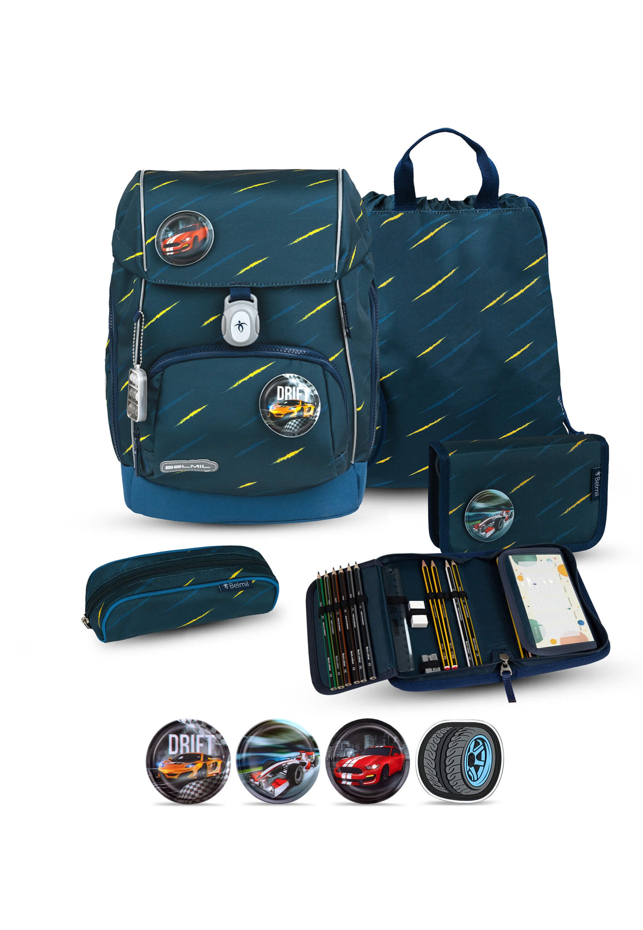 Belmil Backpack in Green: front