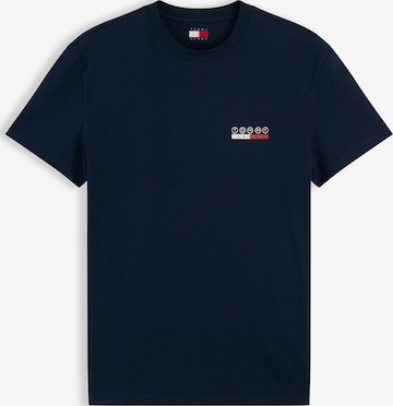 T-Shirt 'DNA' Tommy Jeans en bleu : devant