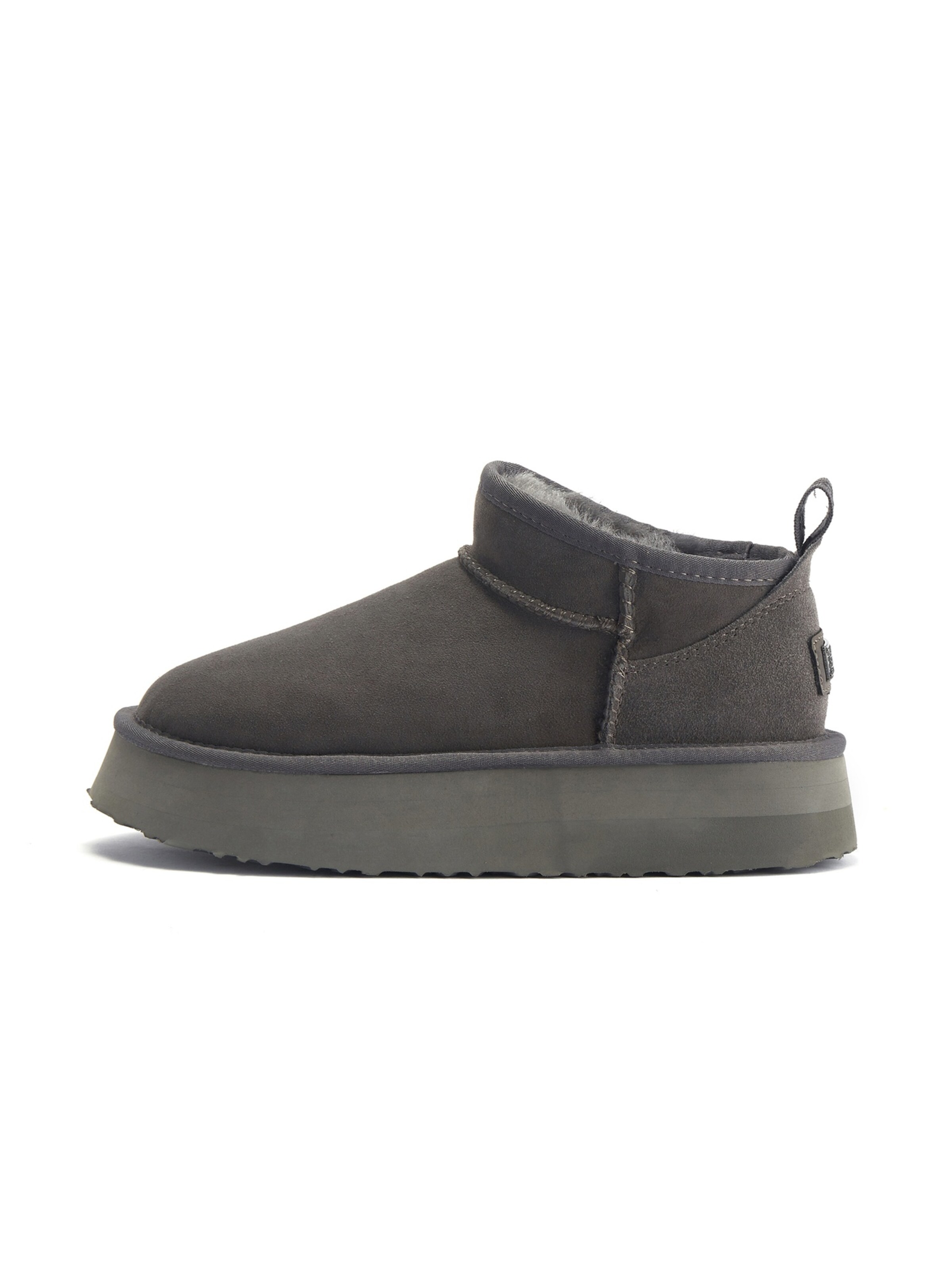 Australia Luxe Collective Boots ' COSY ULTRA SHORT PLATFOAM  ' in Grey: front