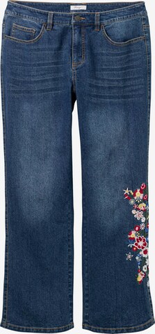 sheego by Joe Browns Bootcut Jeans in Blau: predná strana