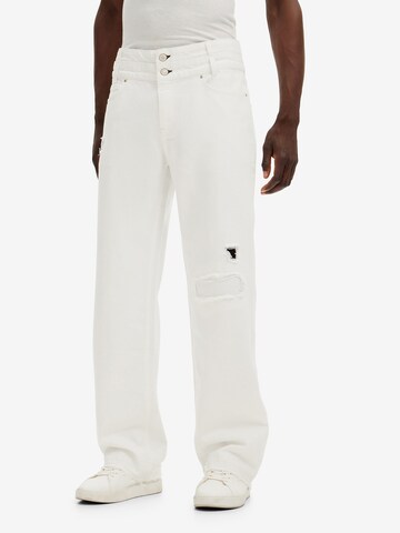 Desigual Bootcut Jeans in Weiß: Vorderseite