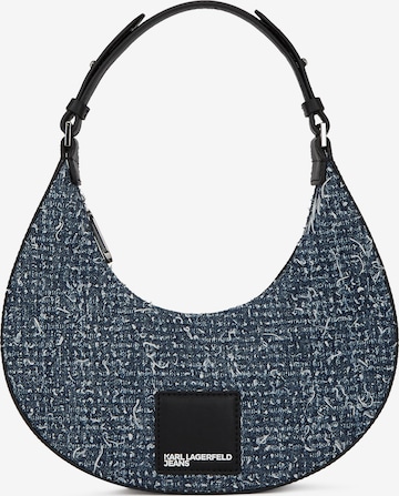 KARL LAGERFELD JEANS Schultertasche in Blau: predná strana