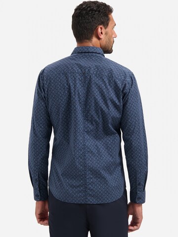 Regular fit Camicia di No Excess in blu