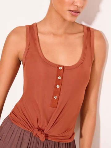 Haut Lipsy en marron