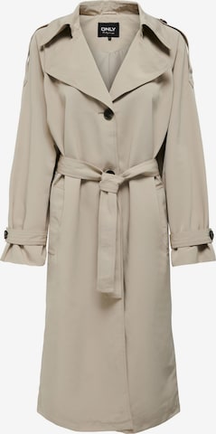 ONLY Between-Seasons Coat in Beige: front