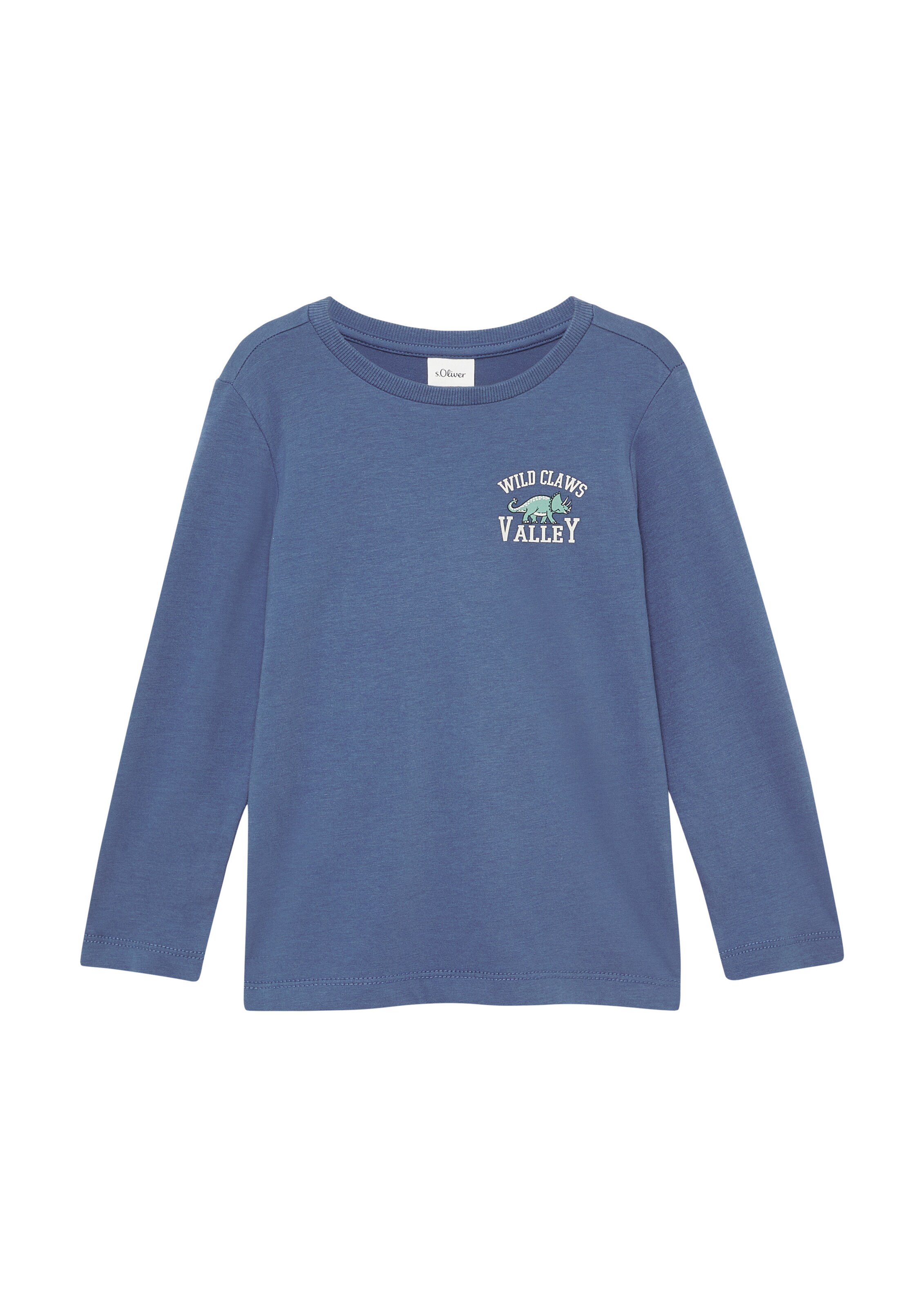 s.Oliver Shirt in Blau: Vorderseite