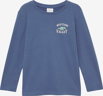 s.Oliver Shirt in Blue: front