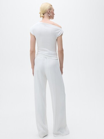 T-shirt 'JULI' MANGO en blanc
