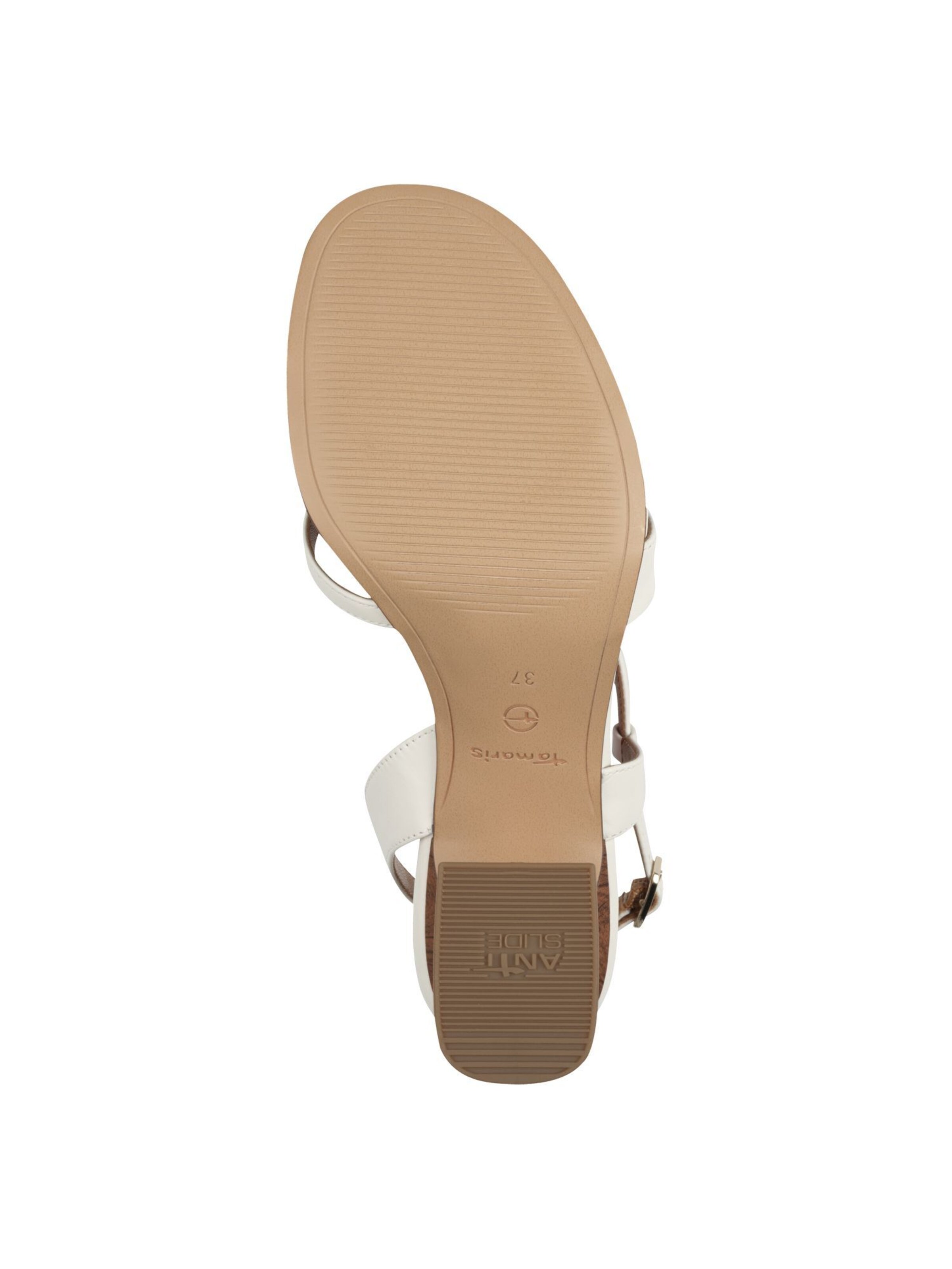 Tamaris Strap sandal in White