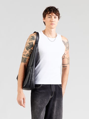 JACK & JONES Тениска в черно: отпред