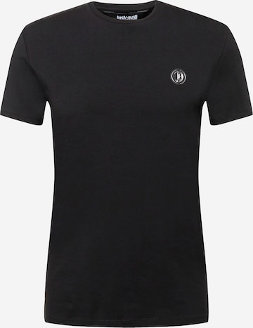 T-Shirt Just Cavalli en noir : devant