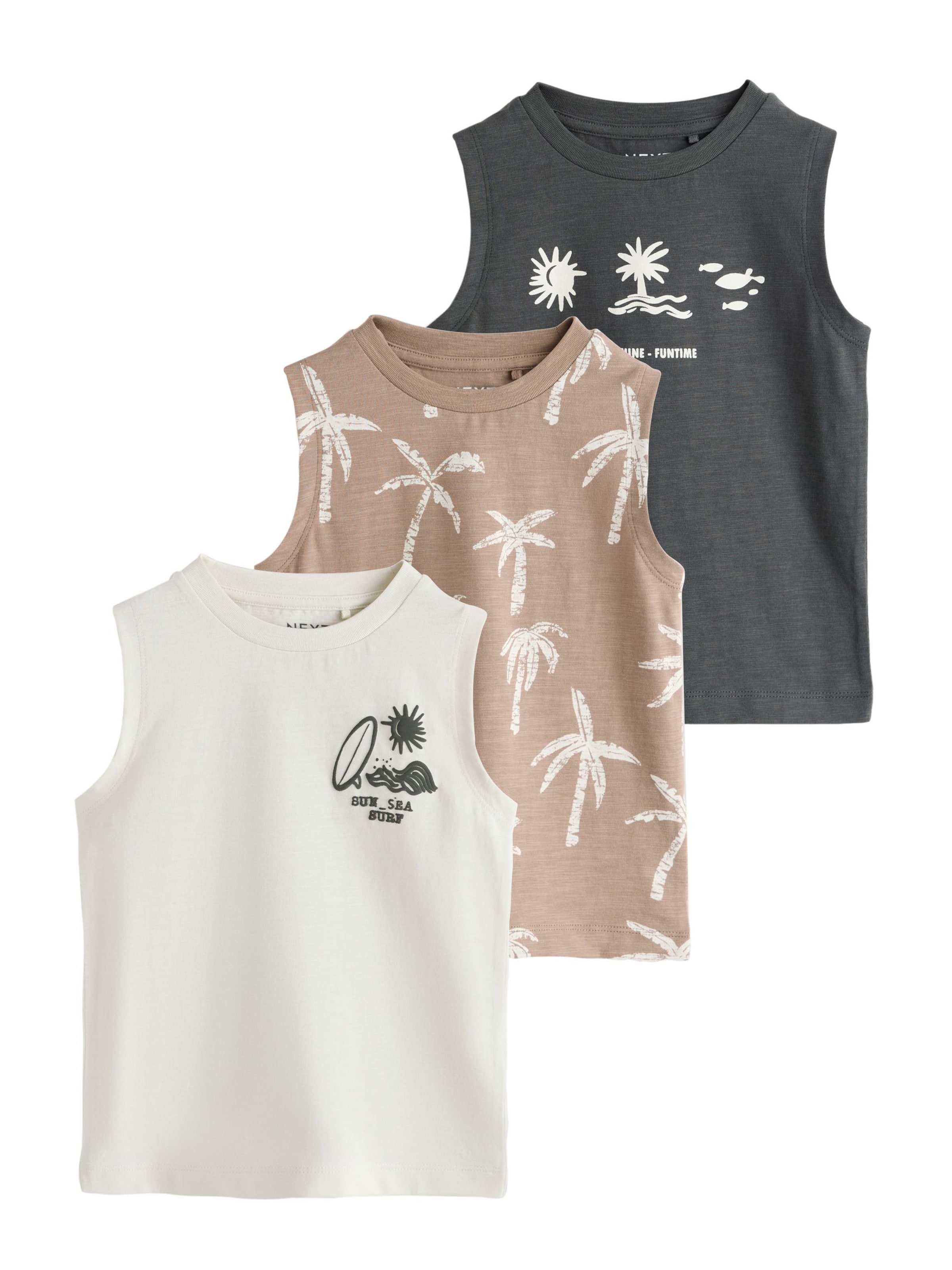 Next Shirt in Brown: front