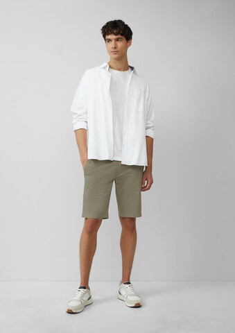 s.Oliver Slimfit Chino in Groen: voorkant