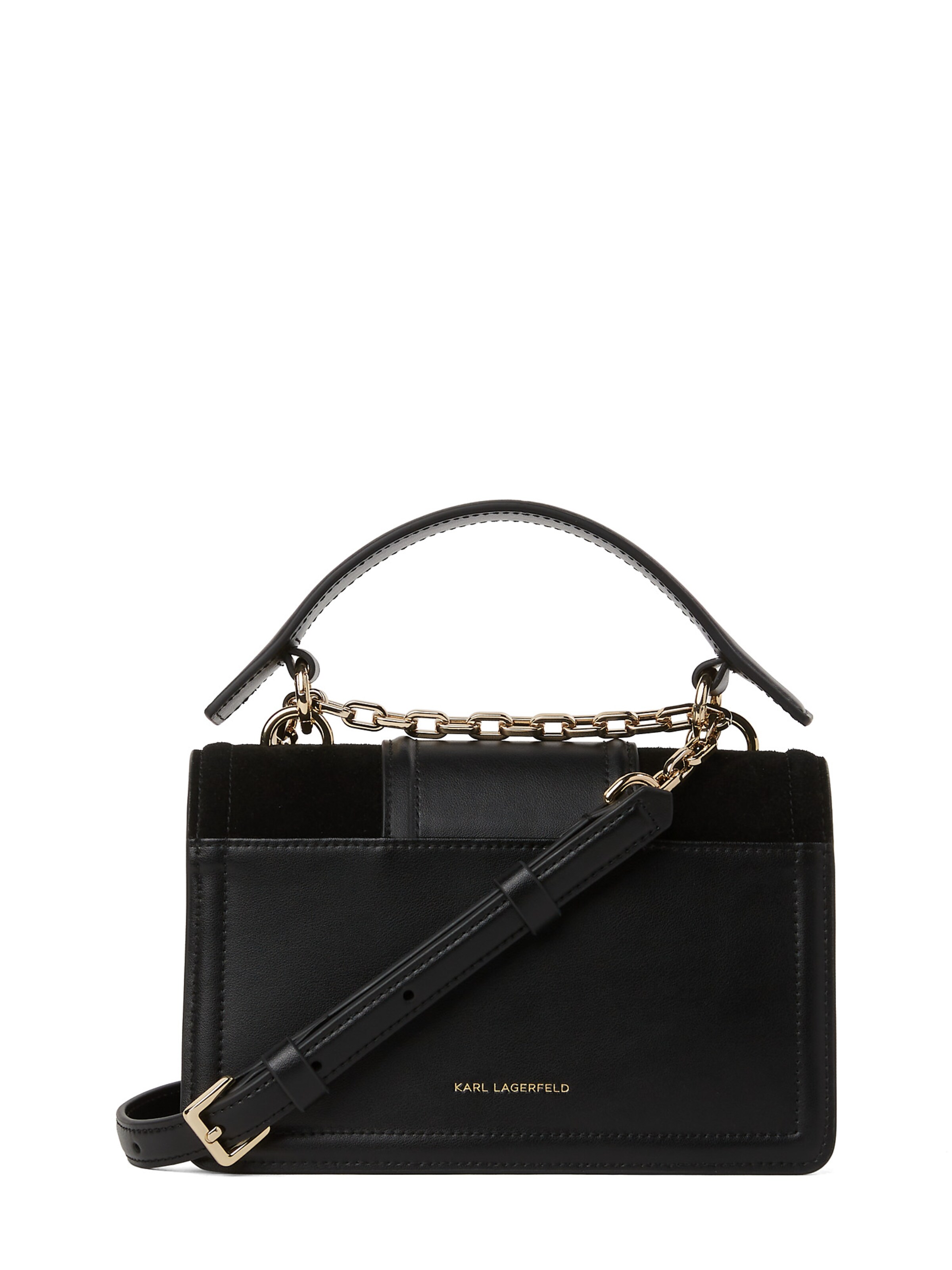 Geantă de umăr de la Karl Lagerfeld pe negru