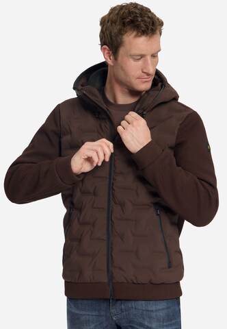 No Excess Jacke in Braun