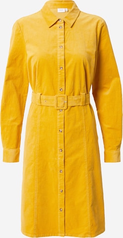 NÜMPH Рокля тип риза 'AURYA' в жълто: отпред