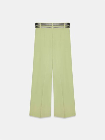 Dilvin Wide leg Pants in Green