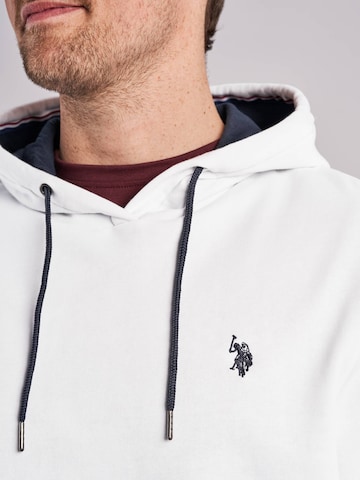 U.S. POLO ASSN. Sweatshirt 'Brayden' i hvid