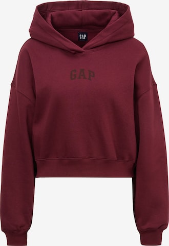 Sweat-shirt GAP en rouge : devant