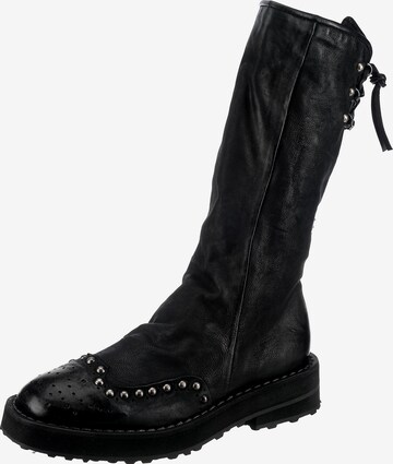 A.S.98 Boots ' A58306-0301' in Black: front