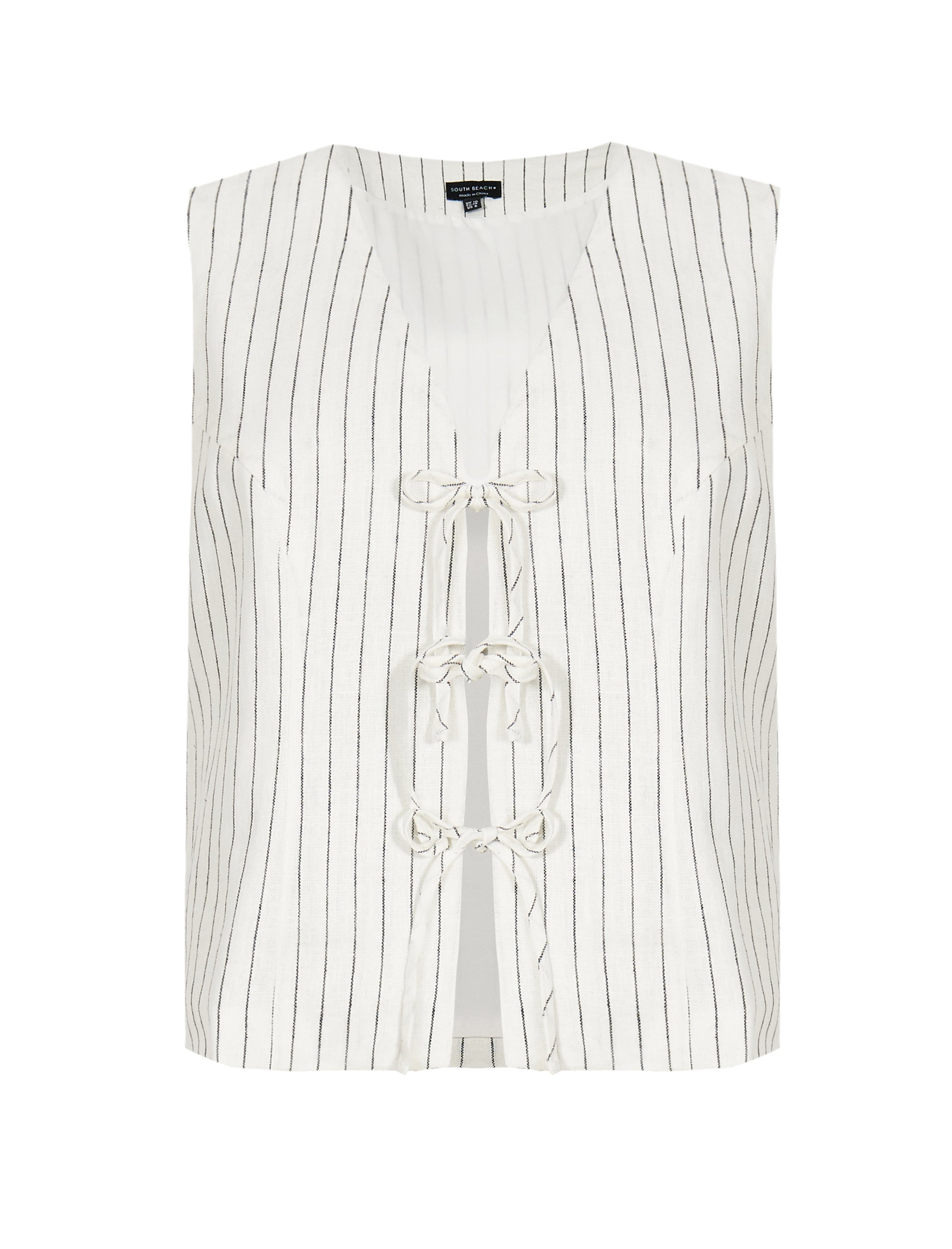 South Beach Overdel i beige: forside