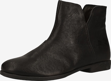 THINK! Booties in Black: front